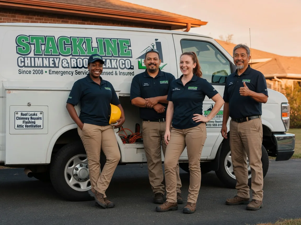 Chimney flashing repair company in Evanston, WY